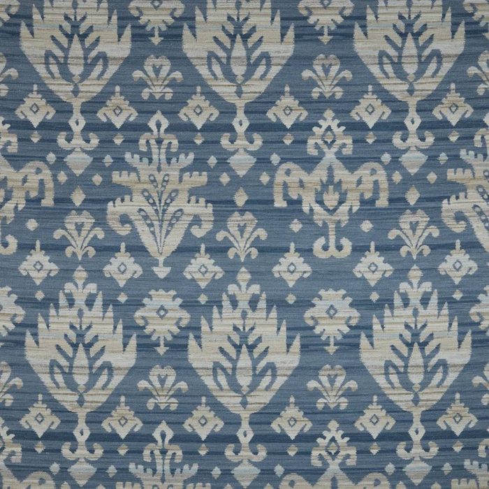 Erasmus Fabric - Sapphire swatch