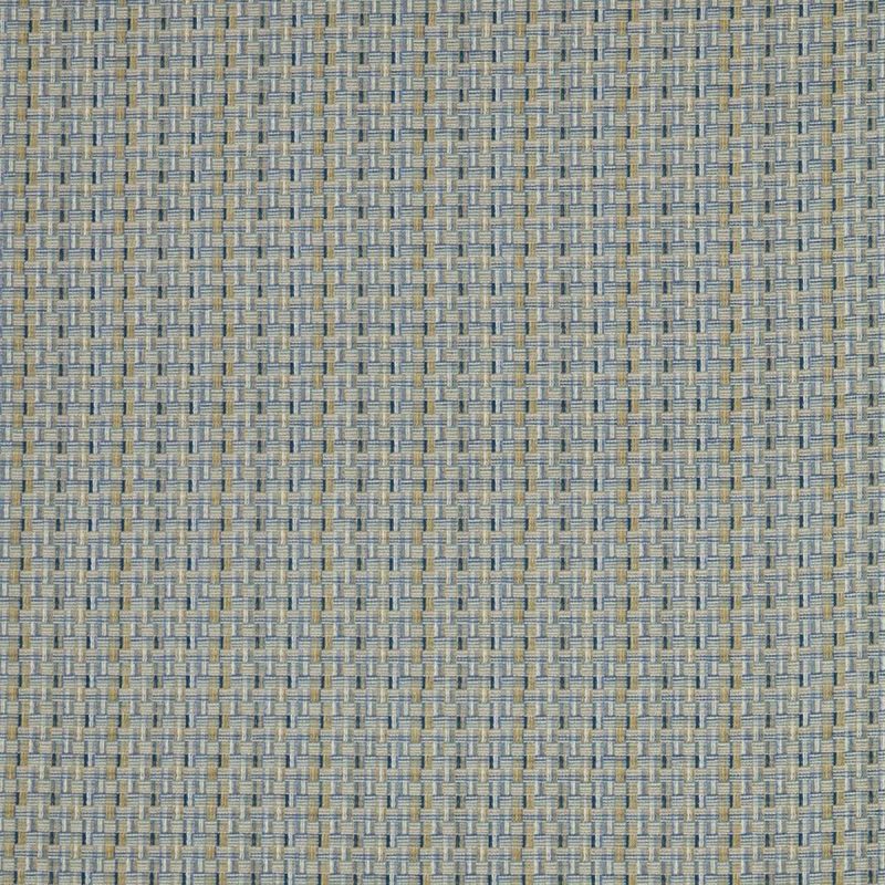 Mais Fabric - Sapphire by blue plain woven fabric from iLiv