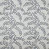 blue botanical embroideried fabric from iLiv