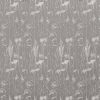 black-grey botanical jacquard fabric from iLiv