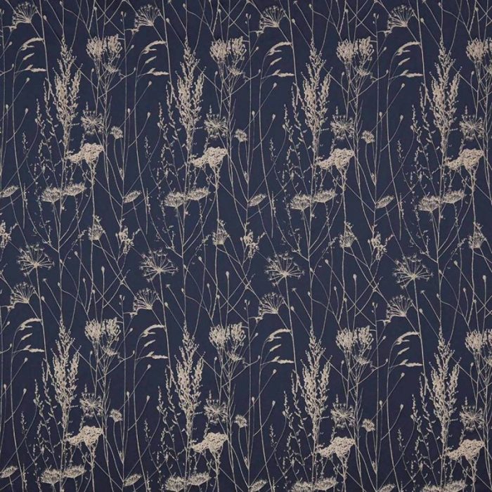 Charnwood Fabric - Midnight fabric swatch EAGO/CHARNMID