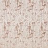 pink botanical jacquard fabric from iLiv