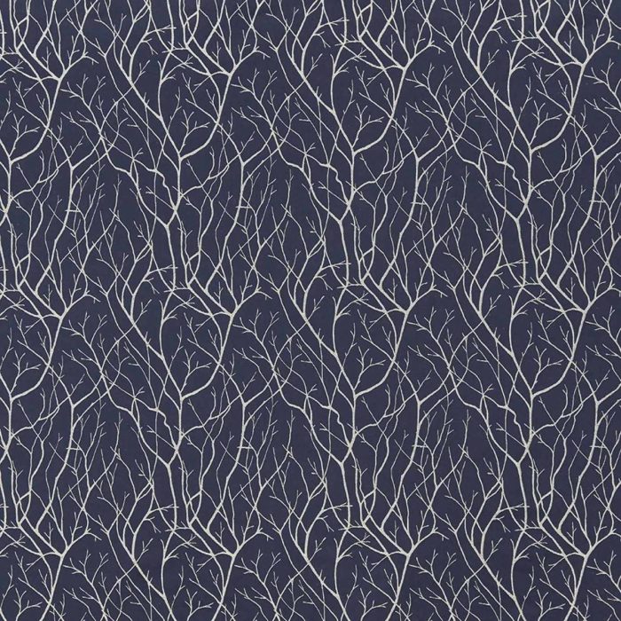 Cuerden Fabric - Midnight fabric swatch EAGO/CUERDMID