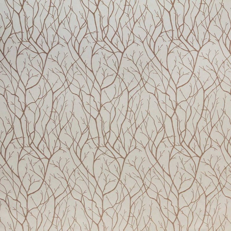 Cuerden Fabric - Wildrose by pink botanical jacquard fabric from iLiv