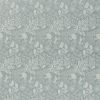 blue botanical jacquard fabric from iLiv