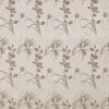 black-grey botanical jacquard fabric from iLiv