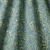 blue botanical cotton fabric from iLiv