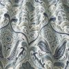 blue checked woven fabric from iLiv
