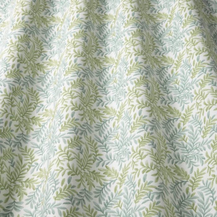 Leaf Vine Fabric - Jade swatch