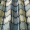 blue checked woven fabric from iLiv