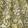 green botanical cotton fabric from iLiv