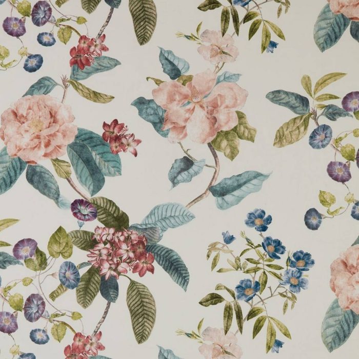Botanical Garden Fabric - Aegean swatch