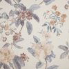 multicolour botanical velvet-chenille fabric from iLiv