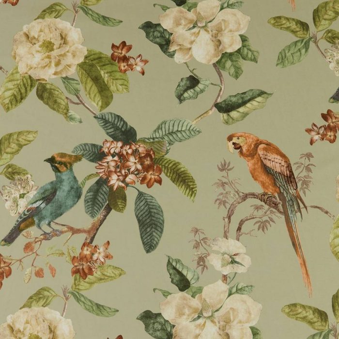Enchanted Garden Fabric - Pistachio swatch