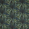 blue botanical printed fabric from iLiv