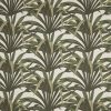 green botanical printed fabric from iLiv