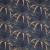 blue botanical printed fabric from iLiv
