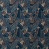 blue botanical printed fabric from iLiv