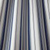 blue striped cotton fabric from iLiv