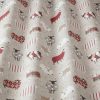 red animal cotton fabric from iLiv