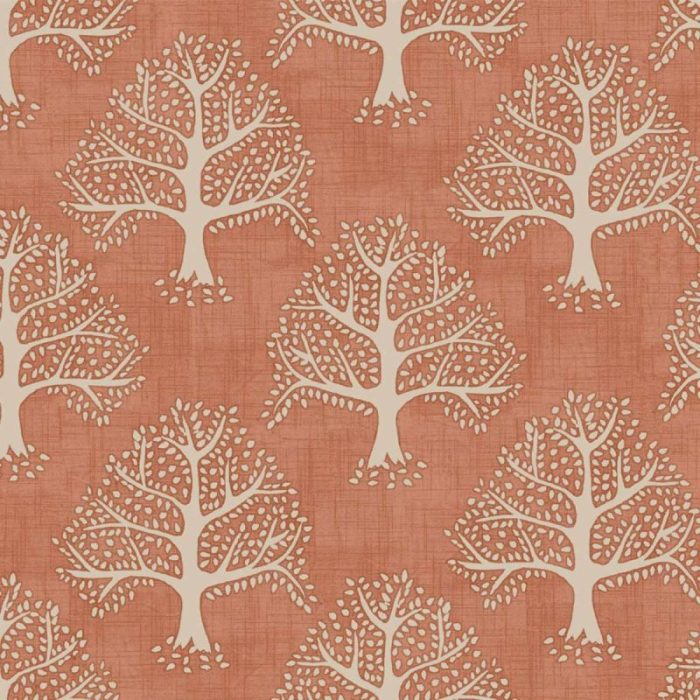 Great Oak Fabric - Paprika swatch