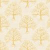 yellow botanical cotton fabric from iLiv