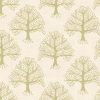 green botanical cotton fabric from iLiv
