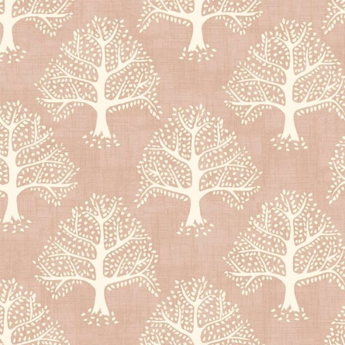Great Oak Fabric - Rose swatch