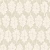black-grey botanical cotton fabric from iLiv