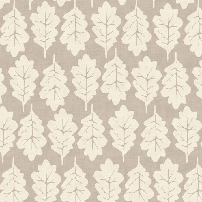 Oak Leaf Fabric - Oatmeal swatch