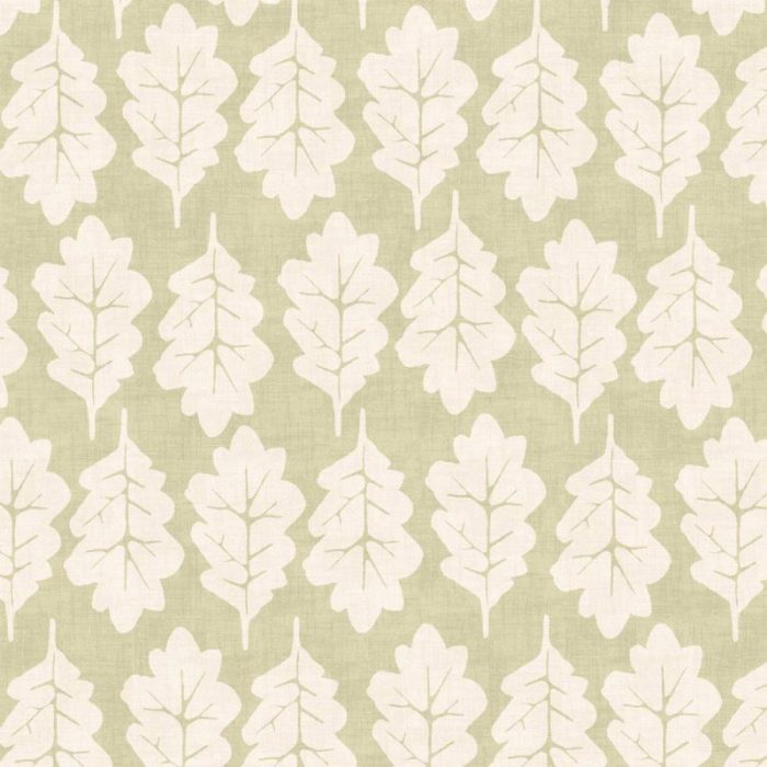 Oak Leaf Fabric - Willow swatch