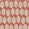 red botanical cotton fabric from iLiv