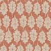 brown botanical cotton fabric from iLiv