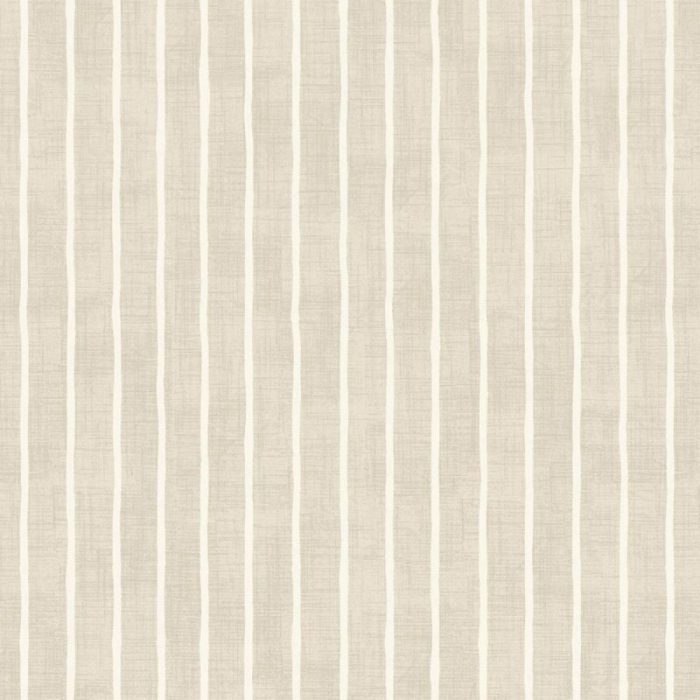 Pencil Stripe Fabric - Pebble swatch