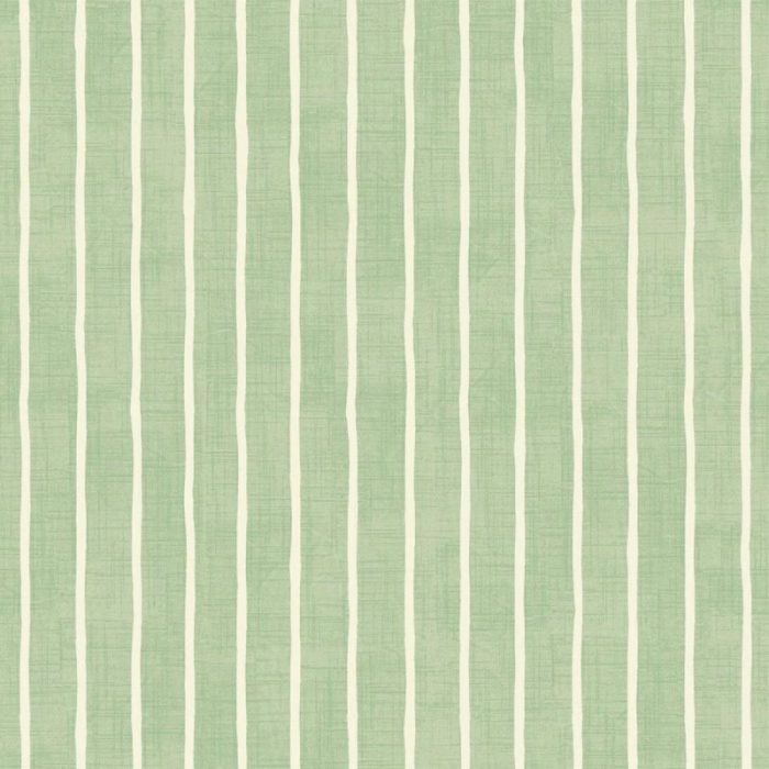 Pencil Stripe Fabric - Lemongrass swatch
