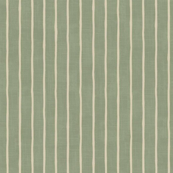 Pencil Stripe Fabric - Lichen swatch