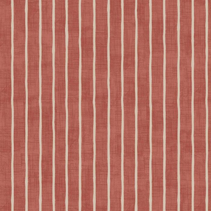 Pencil Stripe Fabric - Gingersnap swatch