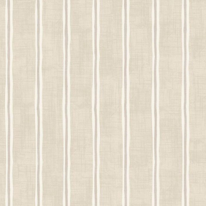 Rowing Stripe Fabric - Pebble swatch