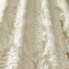black-grey botanical velvet-chenille fabric from iLiv