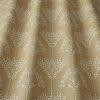 brown botanical embroideried fabric from iLiv