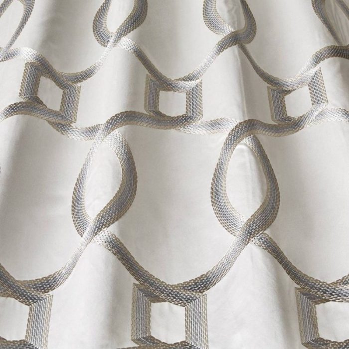 Athena Fabric - Ash Grey swatch