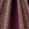 purple striped jacquard fabric from iLiv