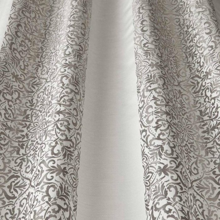 Brocade Stripe Fabric - Oyster swatch