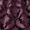 purple botanical velvet-chenille fabric from iLiv