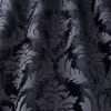 blue botanical velvet-chenille fabric from iLiv