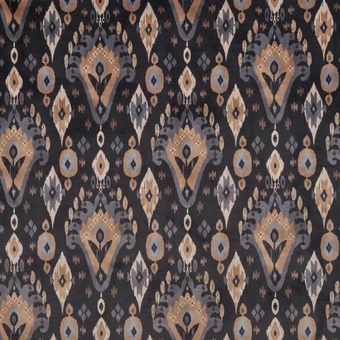Kasbah Fabric - Anthracite swatch