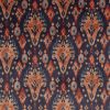black-grey traditional velvet-chenille fabric from iLiv