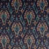 blue traditional velvet-chenille fabric from iLiv