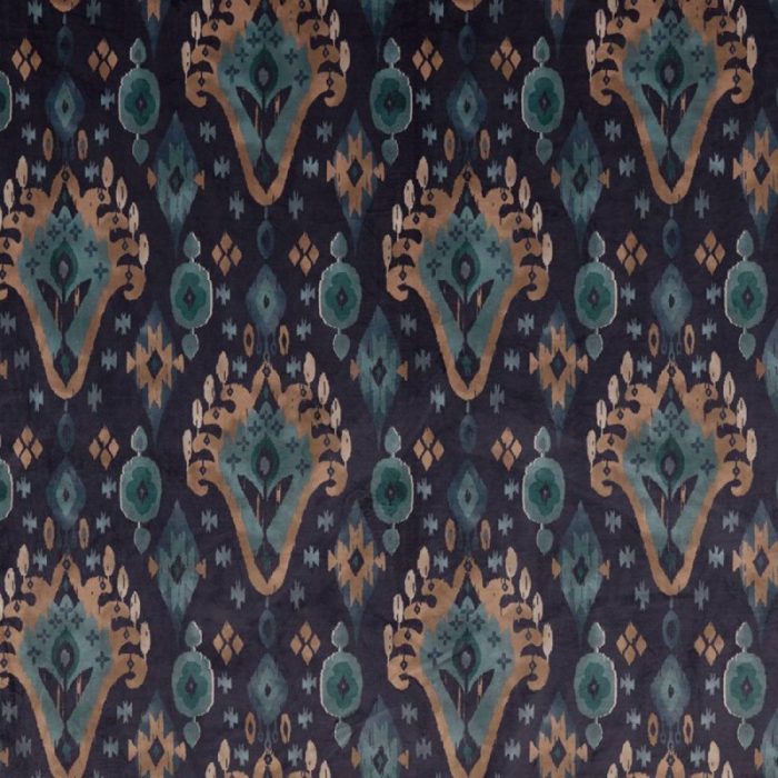 Kasbah Fabric - Navy swatch
