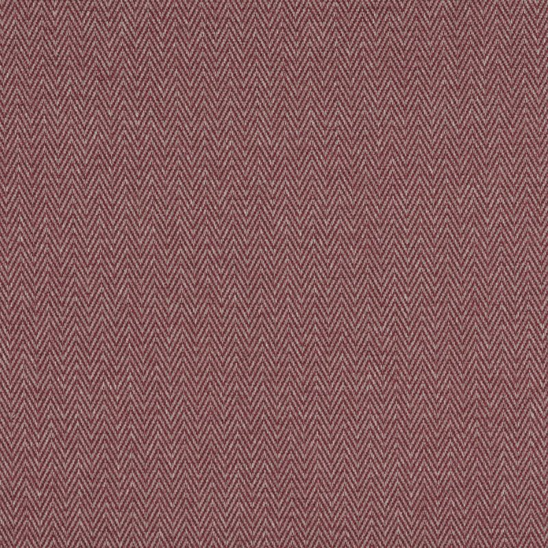 Summit Fabric - Ruby by red geometric woven fabric from iLiv
